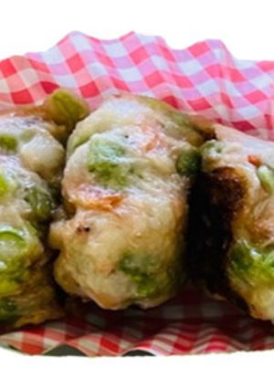さといもと桜えびのおやき(副菜)-レシピのメイン写真