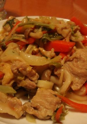 増量！お野菜いっぱいの焼きうどん-レシピのメイン写真