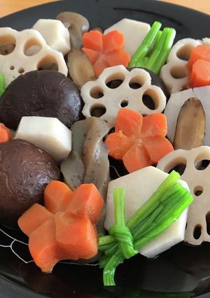 白だしで簡単★基本のお煮しめ★煮物-レシピのメイン写真