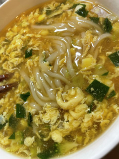 栄養満点!一歳から食べれるあんかけうどん-レシピのメイン写真