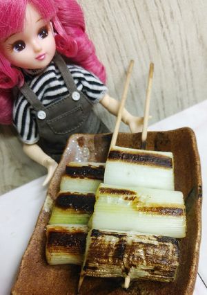 リカちゃん♡この時期のネギで!串焼きネギ-レシピのメイン写真