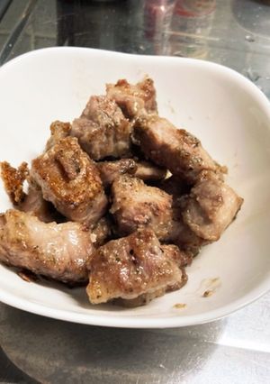 豚角切りのスパイス炒め-レシピのメイン写真
