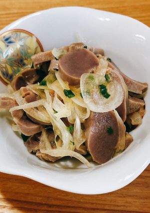 簡単！砂肝玉ねぎポン酢-レシピのメイン写真