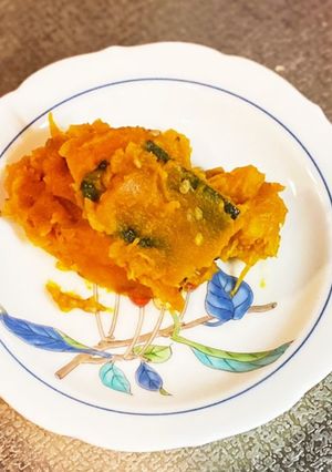 煮ないでカボチャの煮物-レシピのメイン写真