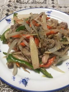牛肉と野菜の岩下の新生姜炒め-レシピのメイン写真