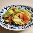 コリアンダー香る☆魚ニソとキャベツ炒め