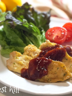 鶏むね肉のおかずピカタ-レシピのメイン写真