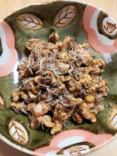 カルシウムたっぷり胡桃とちりめんの田作り-レシピのメイン写真