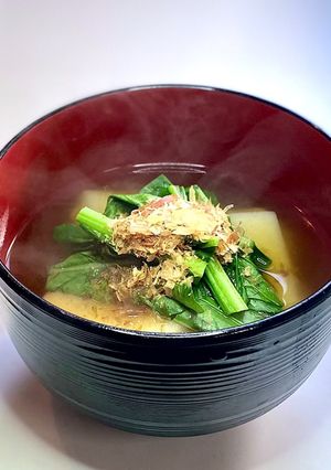 岐阜のシンプルすぎるお雑煮-レシピのメイン写真