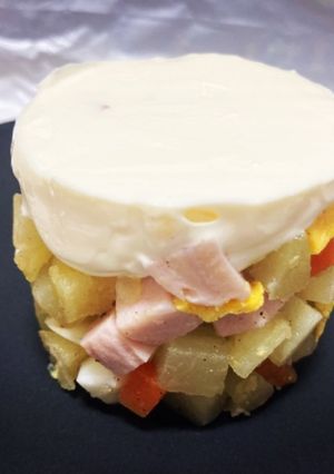 青パパイヤ入りポテトサラダ-レシピのメイン写真