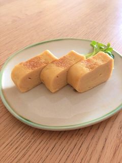 おだしがジュワ~*だし巻き卵-レシピのメイン写真