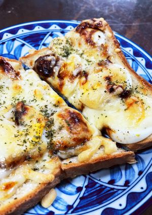 簡単　甘いみそ玉子トースト-レシピのメイン写真