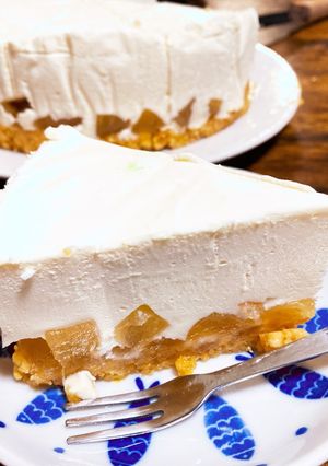ジャム入りレアチーズケーキ-レシピのメイン写真