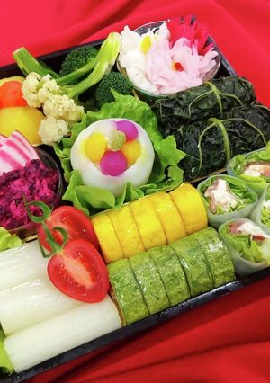 【おせち】イタリア野菜たっぷりお重-レシピのメイン写真