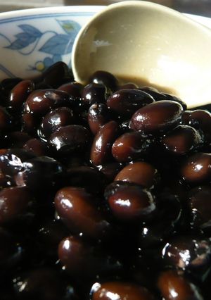おせち用の黒豆-レシピのメイン写真