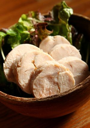 鶏ささみで作る鶏ハム（スモーク風）-レシピのメイン写真