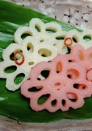 おせち 花れんこん-レシピのメイン写真