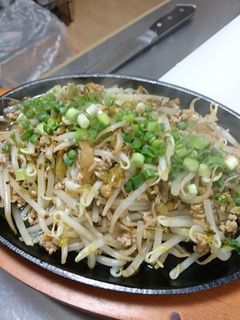 もやしと高菜のひき肉炒め-レシピのメイン写真