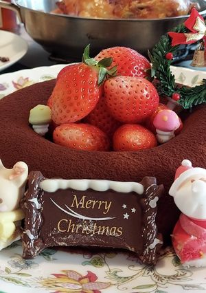 リースdeチョコプリン-レシピのメイン写真
