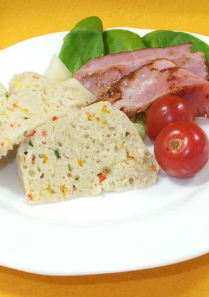 レンジで簡単☆野菜たっぷりべジパン-レシピのメイン写真