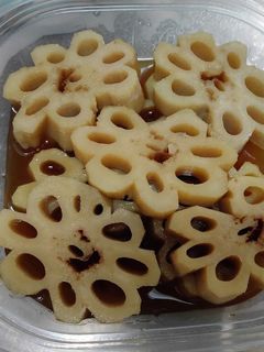 れんこんの煮しめ(おせち料理)-レシピのメイン写真