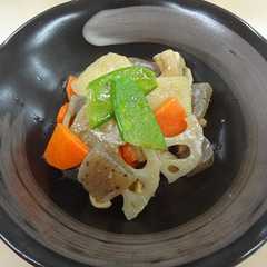 A picture of 減塩・低カリウム　筑前煮（腎臓）.