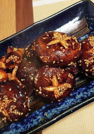 ウマ椎茸ゴマ♡-レシピのメイン写真