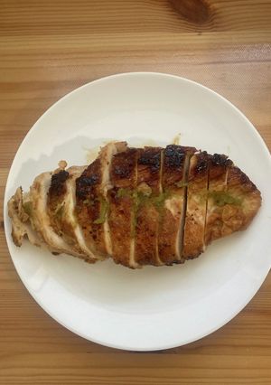 鶏胸肉の塩麹漬け焼き-レシピのメイン写真
