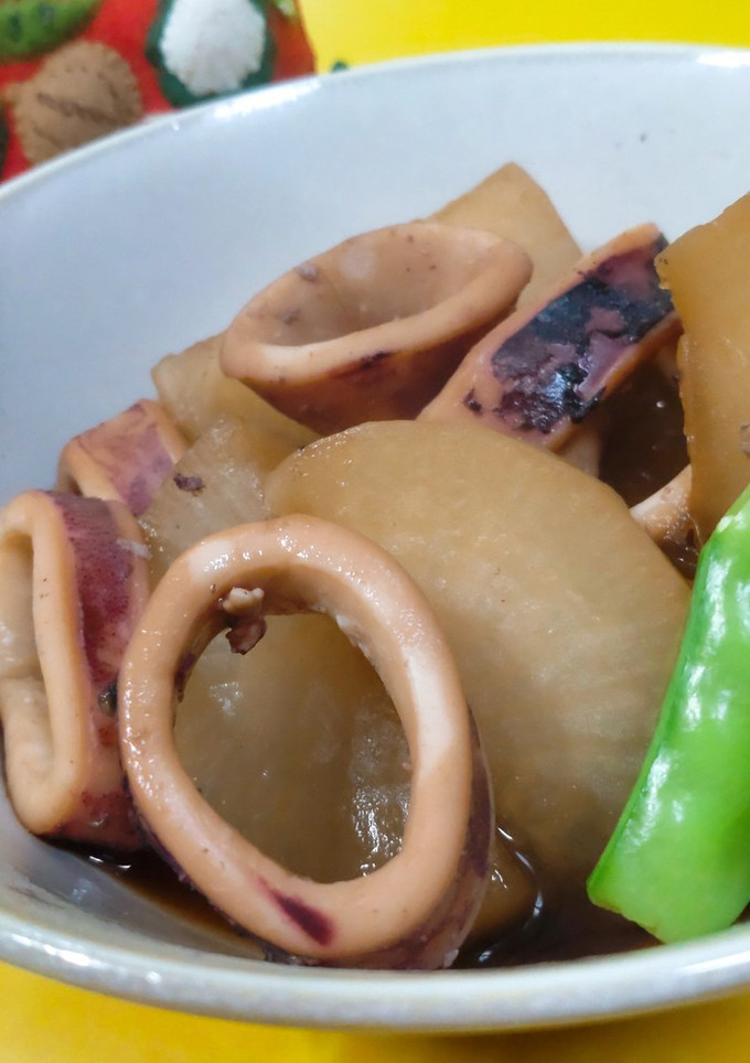 いかと大根の煮物-レシピのメイン写真