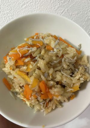 にんじんご飯　簡単美味しい-レシピのメイン写真