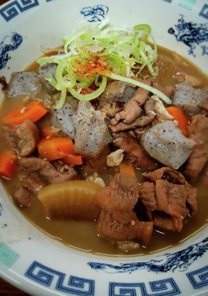 職場でモツ煮込みw❨(@≧↺≦@)❩wノ-レシピのメイン写真