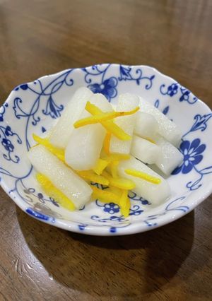 ゆず大根-レシピのメイン写真