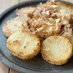 ５分で簡単！長芋のバター白だし焼き