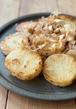 ５分で簡単！長芋のバター白だし焼き-レシピのメイン写真