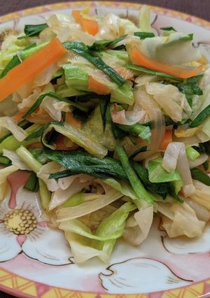 野菜だけ炒め-レシピのメイン写真