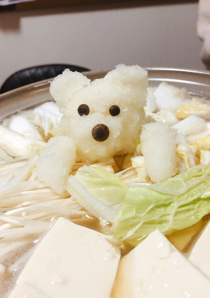 大根おろし鍋　白くま-レシピのメイン写真