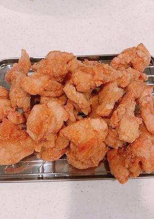 皮カラ肉ジュワ、希少部位手羽トロの唐揚げ-レシピのメイン写真