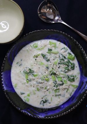 鶏ひき肉の中華クリーム煮　レンジで完結！-レシピのメイン写真