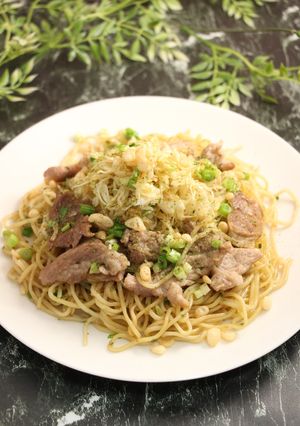 簡単！焼きそば　悪魔のおにぎり風味-レシピのメイン写真