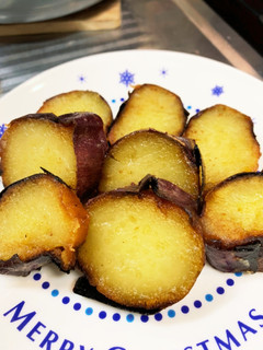 焼き芋 残った リメイク バターソテー-レシピのメイン写真