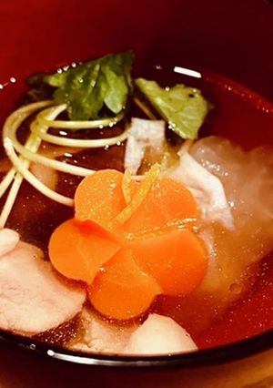 【京都】虎々屋のお雑煮【居酒屋】-レシピのメイン写真