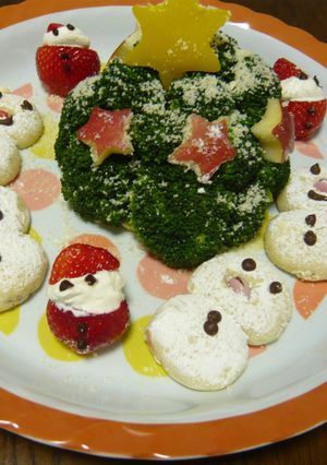 ブロッコリーツリー☆ポテトサラダ-レシピのメイン写真