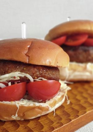 サバ缶を使ったサババーガー-レシピのメイン写真