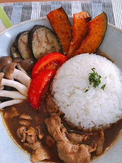 豚骨スープでポークカレー-レシピのメイン写真