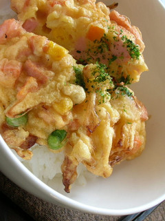 ヘルシーかき揚げ丼-レシピのメイン写真