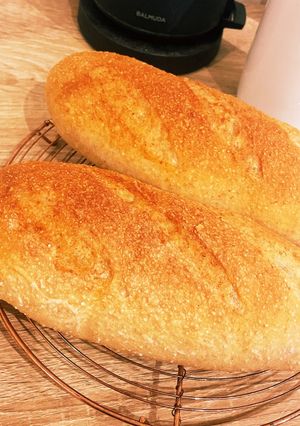 全粒粉のソフトフランスパン-レシピのメイン写真