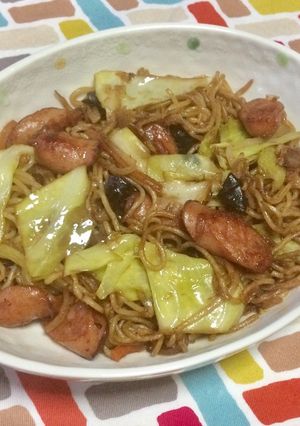 超簡単☆旨味堪能！うま味焼きそば♪♪♪-レシピのメイン写真