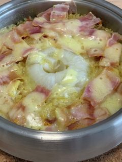 グリコカレーピラフの素で新玉炊き込みご飯-レシピのメイン写真