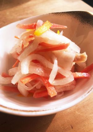 御節料理の紅白なます-レシピのメイン写真