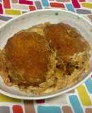 超簡単☆かつ丼風！甘辛コロッケ丼♪♪♪